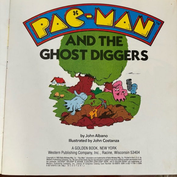 Vintage Pac-Man storybooks - Picture 5 of 14